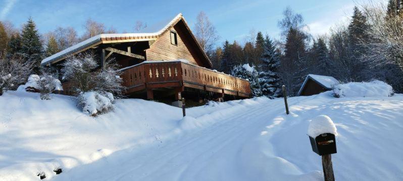 Chalet Avec Jacuzzi Prive, Vue Sur Les Vosges Belfahy Zewnętrze zdjęcie