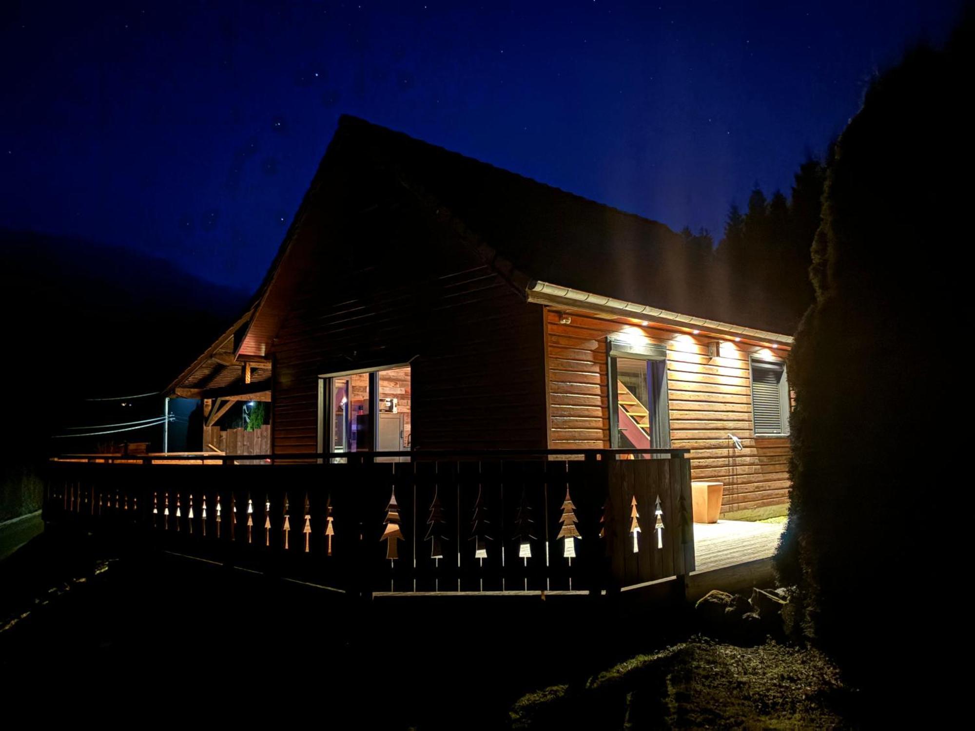 Chalet Avec Jacuzzi Prive, Vue Sur Les Vosges Belfahy Zewnętrze zdjęcie