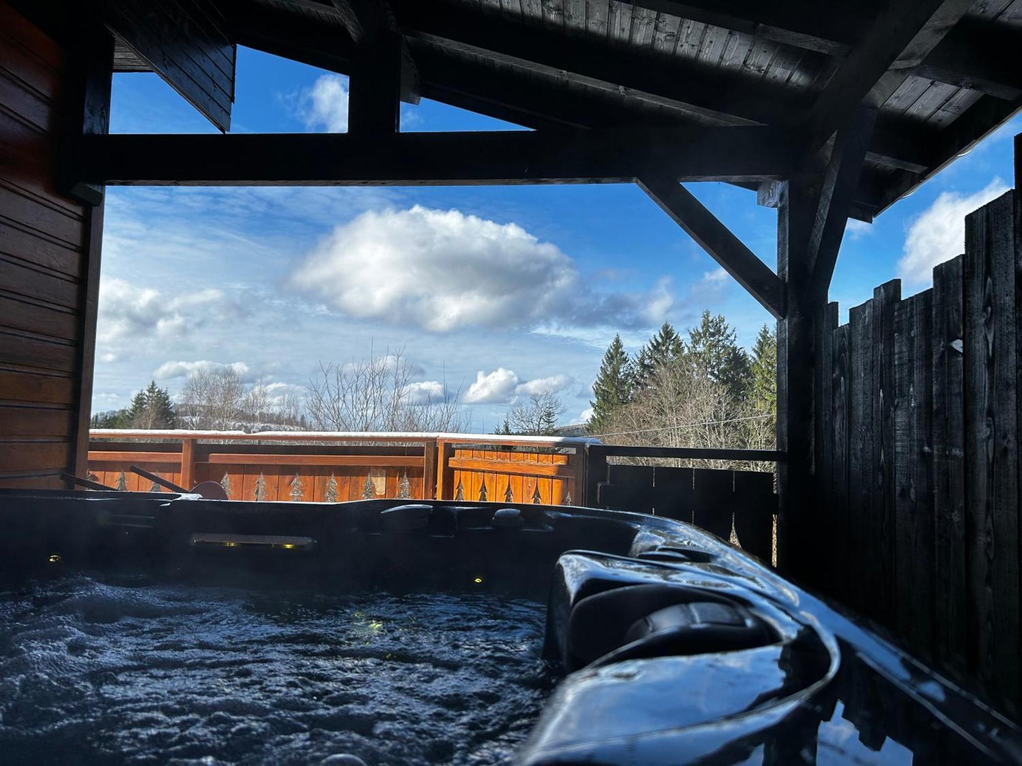 Chalet Avec Jacuzzi Prive, Vue Sur Les Vosges Belfahy Zewnętrze zdjęcie