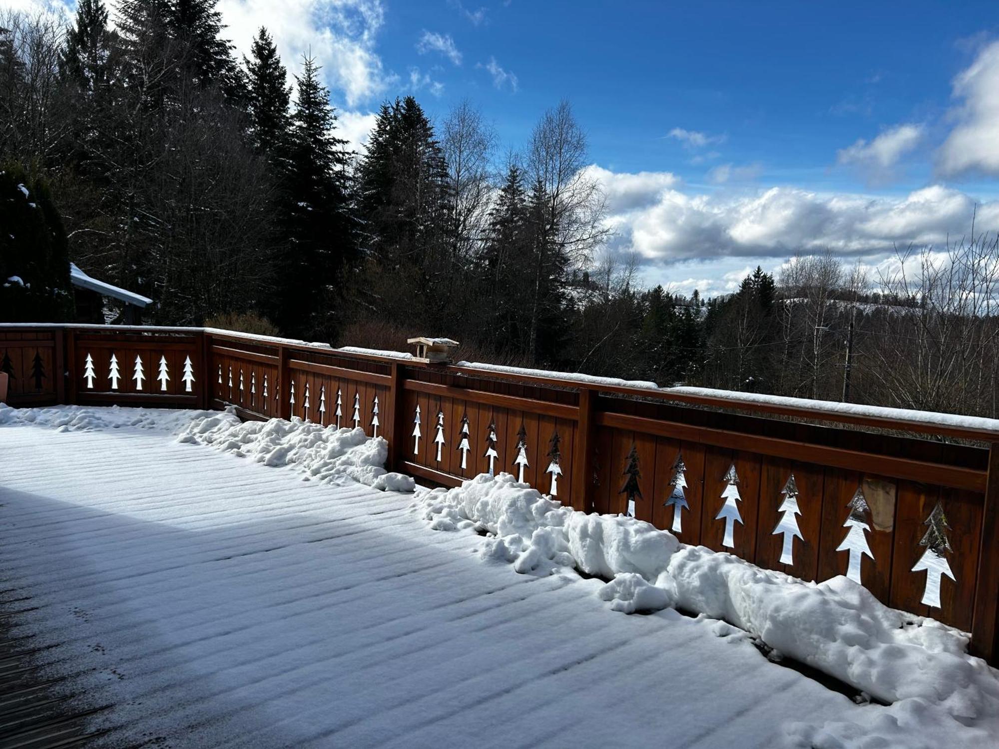 Chalet Avec Jacuzzi Prive, Vue Sur Les Vosges Belfahy Zewnętrze zdjęcie