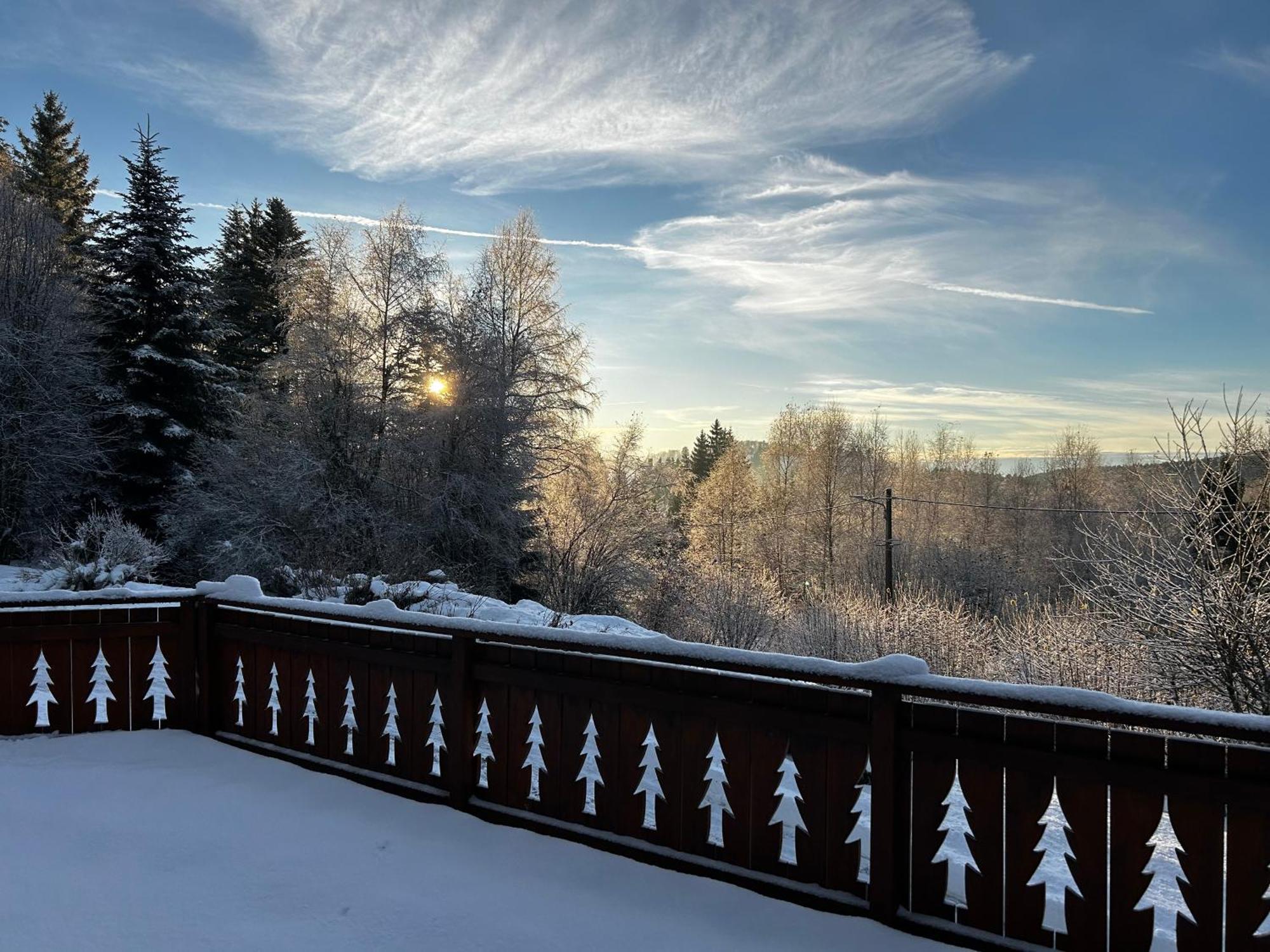 Chalet Avec Jacuzzi Prive, Vue Sur Les Vosges Belfahy Zewnętrze zdjęcie