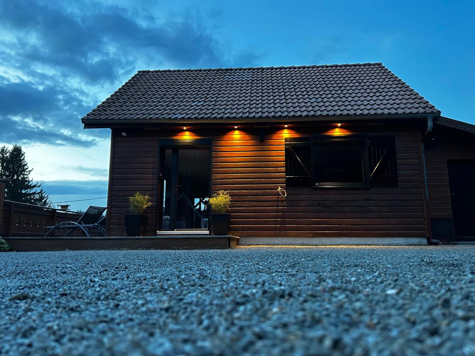 Chalet Avec Jacuzzi Prive, Vue Sur Les Vosges Belfahy Zewnętrze zdjęcie