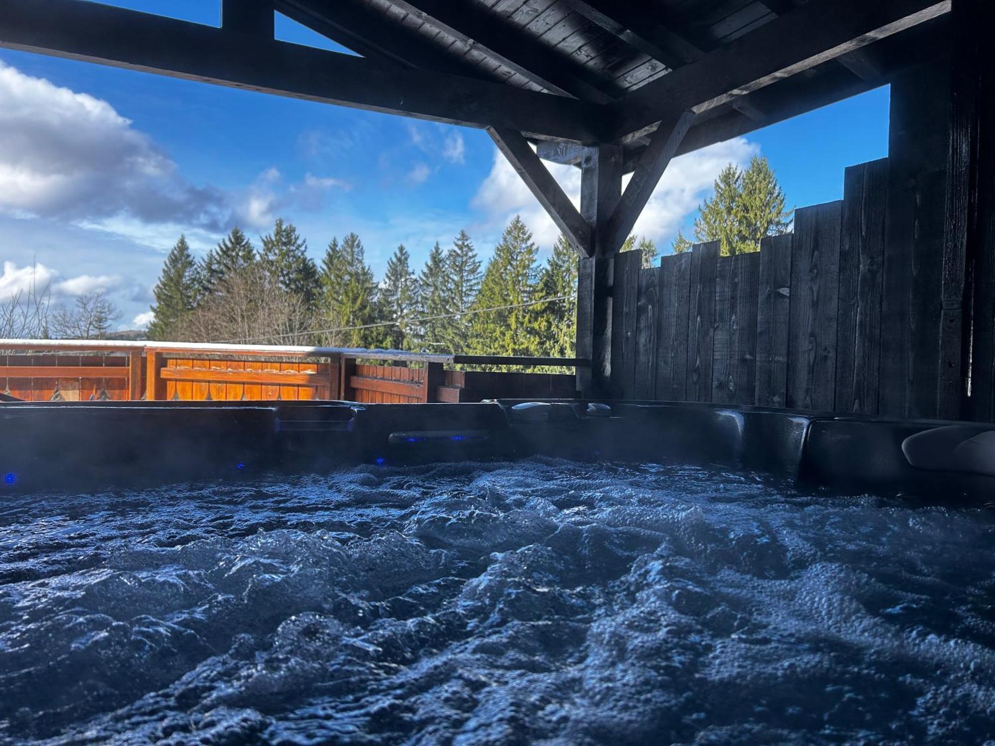 Chalet Avec Jacuzzi Prive, Vue Sur Les Vosges Belfahy Zewnętrze zdjęcie
