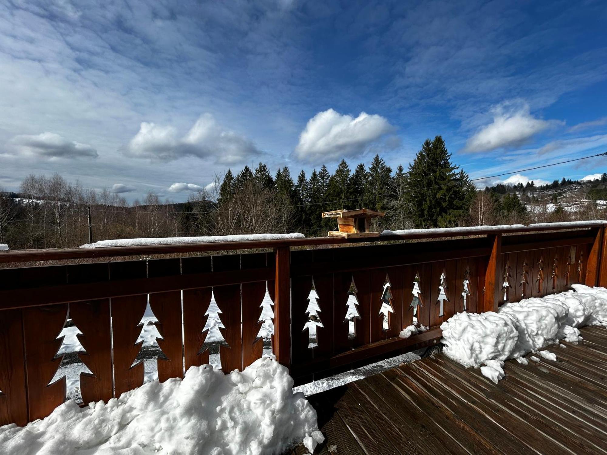 Chalet Avec Jacuzzi Prive, Vue Sur Les Vosges Belfahy Zewnętrze zdjęcie