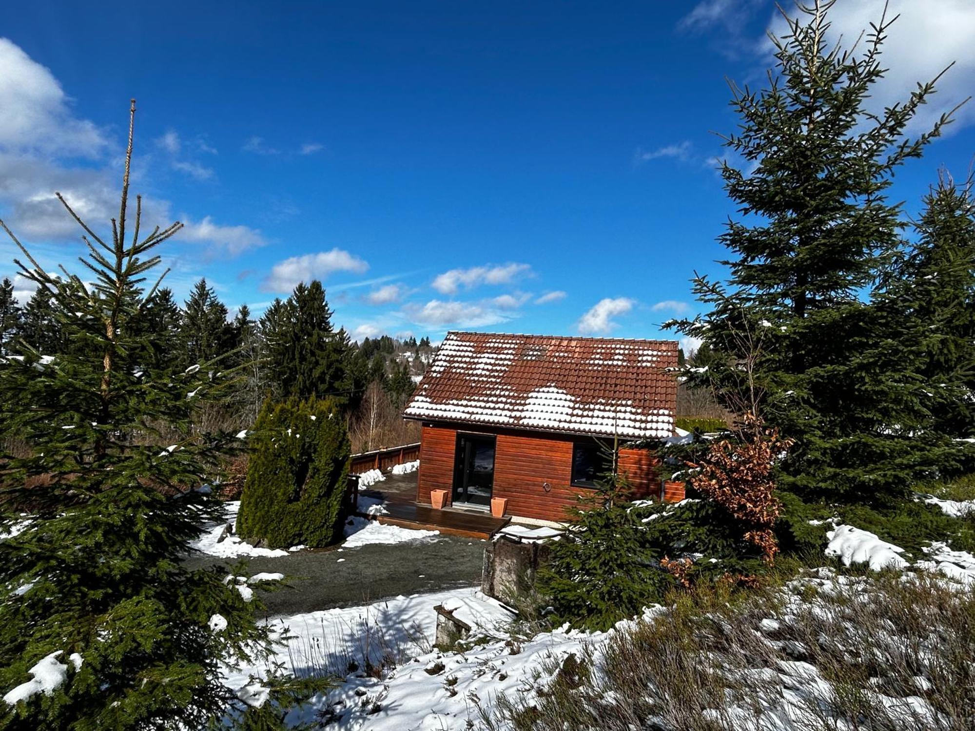 Chalet Avec Jacuzzi Prive, Vue Sur Les Vosges Belfahy Zewnętrze zdjęcie