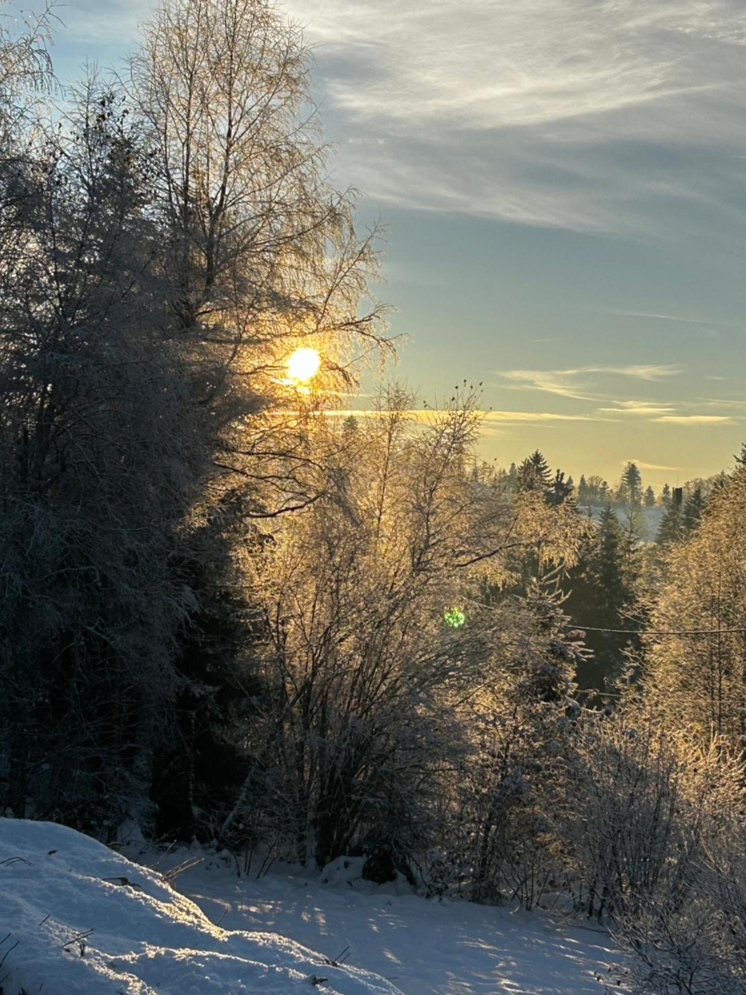 Chalet Avec Jacuzzi Prive, Vue Sur Les Vosges Belfahy Zewnętrze zdjęcie