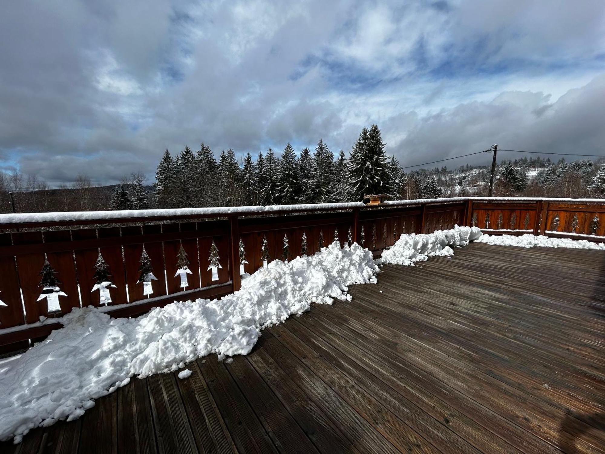 Chalet Avec Jacuzzi Prive, Vue Sur Les Vosges Belfahy Zewnętrze zdjęcie